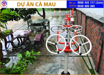 Công trình thiết bị thể thao ngoài trời tại Cà Mau