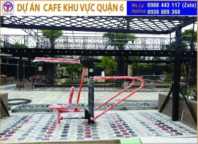 Công trình thiết bị thể thao ngoài trời tại quán cafe Quận 6 HCM