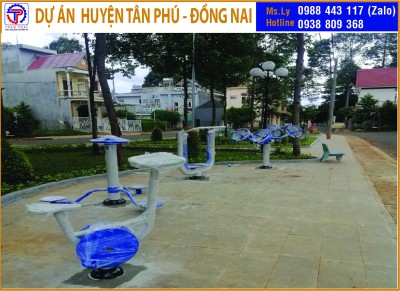 Công trình thiết bị thể thao ngoài trời tại Tân Phú Đồng Nai