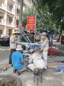 Lắp đặt dụng cụ thể dục thể thao, thiết bị thể dục thể thao ngoài trời cho trường Đại Học Cảnh Sát Nhân Dân Tp.HCM
