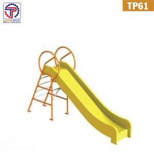 Cầu Trượt Đơn Máng Dài