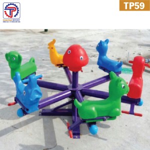 Thiết Bị Mâm Xoay 6 Con Thú