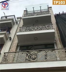 Lan Can Ban Công Sắt Mỹ Thuật